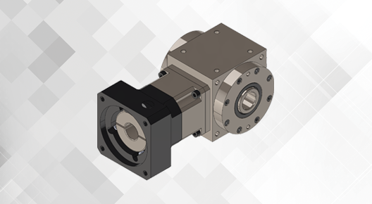 Illustration of the working principle of a right-angle commutator