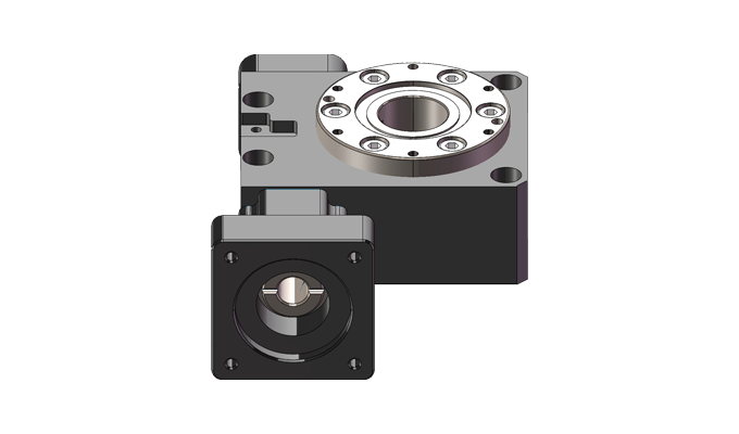BPHDR050 Right-angle hollow rotating platform
