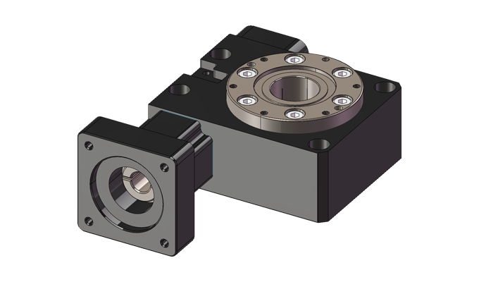 BPHDR050 Right-angle hollow rotating platform
